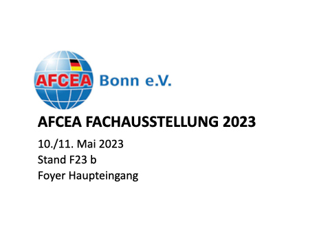 Safe The Date AFCEA Bonn Mai 2023